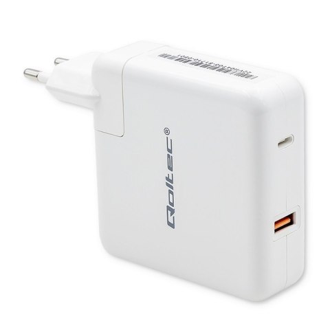 Ładowarka GaN FAST 108W | 5-20V | 3-4.7A | USB C | Biała Ładowarka GaN FAST 108W | 5-20V | 3-4.7A | USB C | Biała