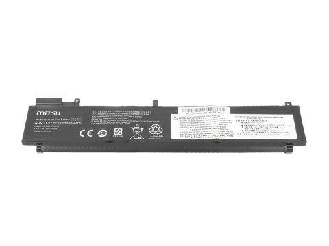 Bateria do Lenovo ThinkPad T460s, T470s - tylna bateria 2000 mAh (23 Wh) 11.4 Volt Bateria do Lenovo ThinkPad T460s, T470s - tylna bateria 2000 mAh (23 Wh) 11.4 Volt