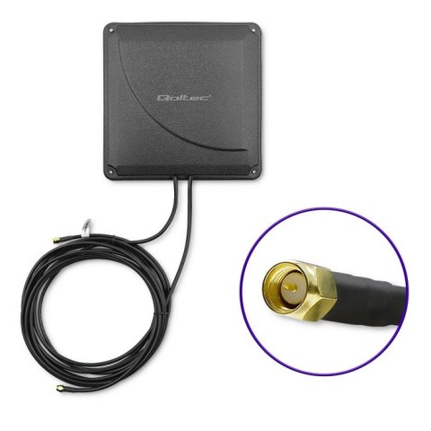 Antena 4G LTE DUAL MIMO booster | 35dBi | 50W | 2xSMA męski Antena 4G LTE DUAL MIMO booster | 35dBi | 50W | 2xSMA męski