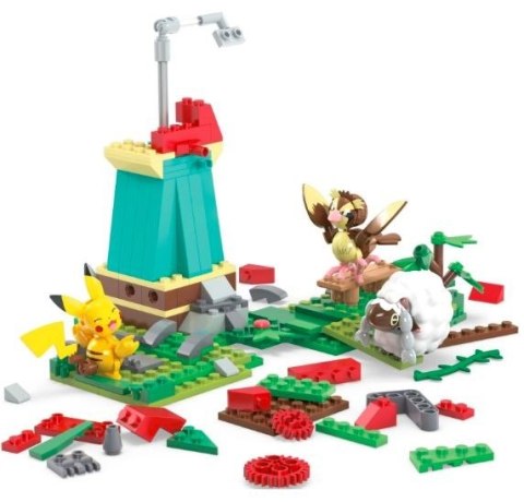 Klocki Pokemon Construx Wiejski Wiatrak Klocki Pokemon Construx Wiejski Wiatrak