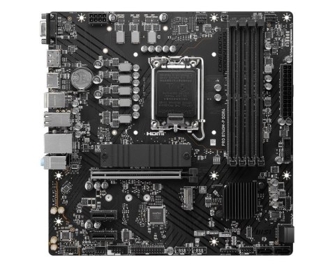 Płyta główna PRO B760M-P DDR4 s1700 4DDR4 DP/HDMI 2M.2 mATX Płyta główna PRO B760M-P DDR4 s1700 4DDR4 DP/HDMI 2M.2 mATX