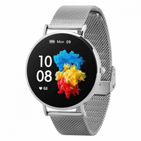 Smartwatch Verona Srebrno-stalowy Smartwatch Verona Srebrno-stalowy