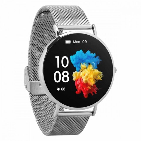 Smartwatch Verona Srebrno-stalowy Smartwatch Verona Srebrno-stalowy