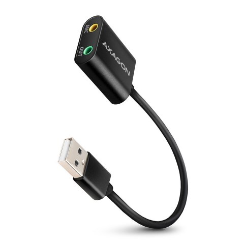 ADA-12 Zewnętrzna karta dzwiękowa USB 2.0 48kHz/16-bit stereo, metal, kabel USB-A 15 cm ADA-12 Zewnętrzna karta dzwiękowa USB 2.0 48kHz/16-bit stereo, metal, kabel USB-A 15 cm