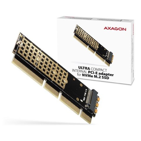 PCEM2-1U Adapter wewnętrzny PCIe x16/x8/x4, M.2 NVMe M-key slot, 1U PCEM2-1U Adapter wewnętrzny PCIe x16/x8/x4, M.2 NVMe M-key slot, 1U