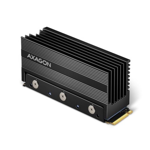 CLR-M2XL Chłodnica aluminiowa pasywna do dysku M.2 SSD, ALU korpus, silikonowe podkładki termiczne, wysokość 36mm CLR-M2XL Chłodnica aluminiowa pasywna do dysku M.2 SSD, ALU korpus, silikonowe podkładki termiczne, wysokość 36mm