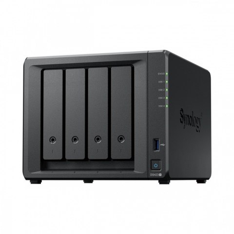 Serwer NAS DS423+ 4x0HDD 2GB J4125 2xRJ45 2xUSB3.2.1 3Y Serwer NAS DS423+ 4x0HDD 2GB J4125 2xRJ45 2xUSB3.2.1 3Y