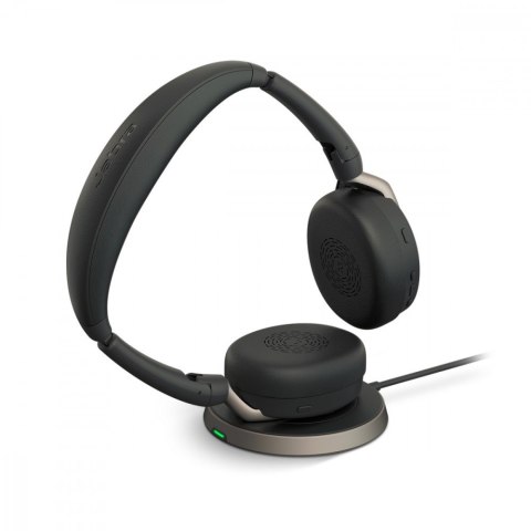 Słuchawki Evolve2 65 Flex Link380a MS Stereo ładowarka bezprzewodowa Słuchawki Evolve2 65 Flex Link380a MS Stereo ładowarka bezprzewodowa