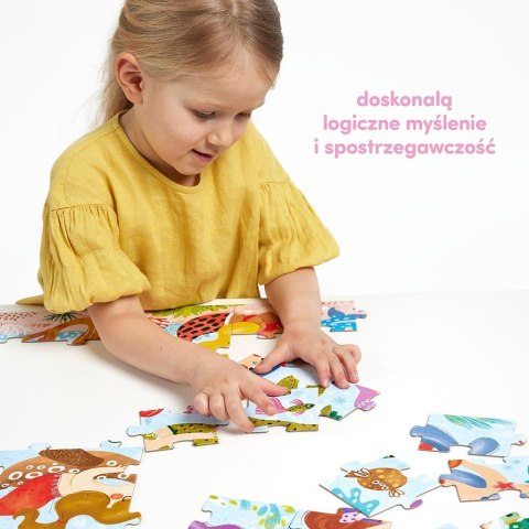Puzzle 60 elementów Magiczne puzzle - Syrenki Puzzle 60 elementów Magiczne puzzle - Syrenki