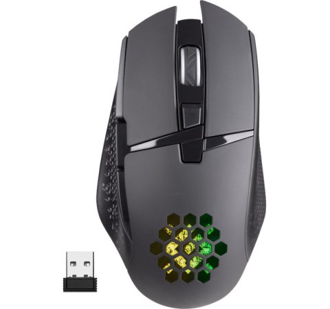 Mysz gamingowa bezprzewodowa GLORY GM-514 7P RGB 1200/2400/3200 DPI Czarna Mysz gamingowa bezprzewodowa GLORY GM-514 7P RGB 1200/2400/3200 DPI Czarna