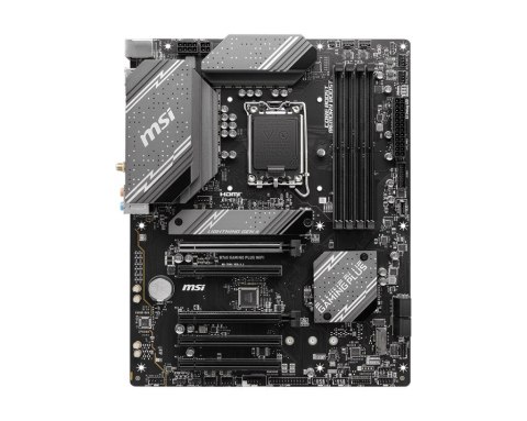 Płyta główna B760 GAMING PLUS WIFI s1700 4DDR5 DP/HDMI ATX Płyta główna B760 GAMING PLUS WIFI s1700 4DDR5 DP/HDMI ATX
