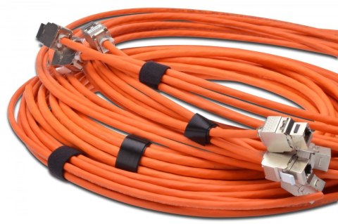 Taśma rzepowa do okablowania strukturalnego, szerokość 20 mm, rolka 10 m, Czarna Taśma rzepowa do okablowania strukturalnego, szerokość 20 mm, rolka 10 m, Czarna