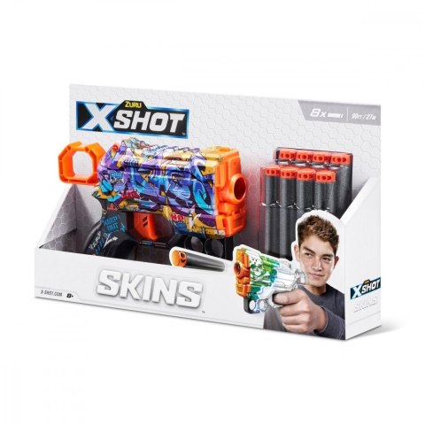 Wyrzutnia SKINS MENACE (8 Strzałek) wzór D Wyrzutnia SKINS MENACE (8 Strzałek) wzór D