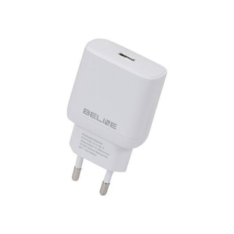 Ładowarka sieciowa 25W GaN USB-C PD 3.0 bez kabla, biała Ładowarka sieciowa 25W GaN USB-C PD 3.0 bez kabla, biała