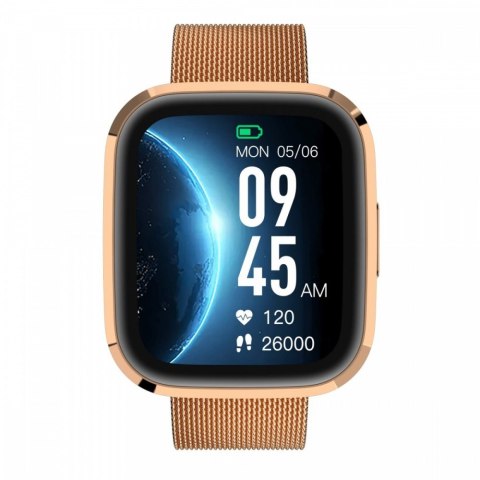 Smartwatch GRC STYLE Złoty stalowy Smartwatch GRC STYLE Złoty stalowy