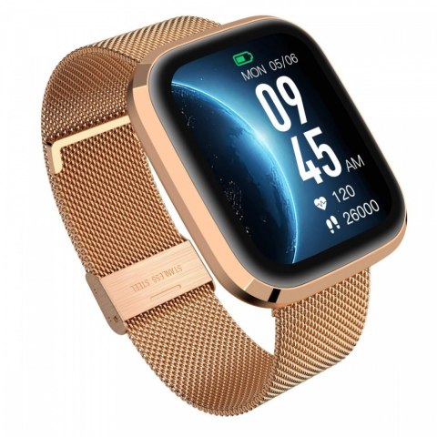 Smartwatch GRC STYLE Złoty stalowy Smartwatch GRC STYLE Złoty stalowy