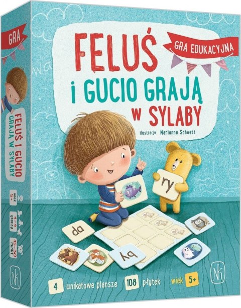 Gra Feluś i Gucio grają w sylaby Gra Feluś i Gucio grają w sylaby