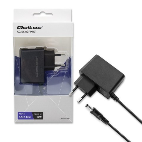 Zasilacz wtyczkowy 12W | 12V | 1A | 5.5*2.1 Zasilacz wtyczkowy 12W | 12V | 1A | 5.5*2.1