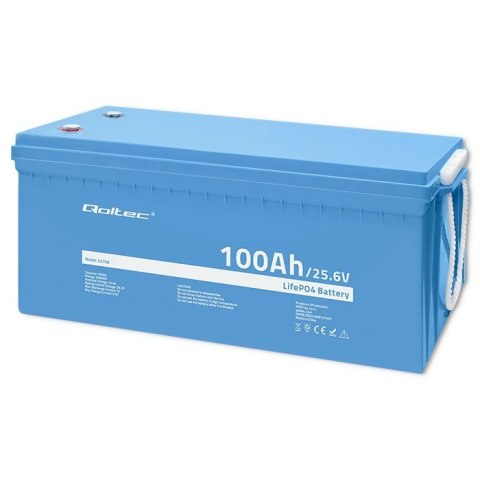 Akumulator LiFePO4 Litowo-Żelazowo-Fosforanowy | 25.6V | 100Ah | 2560Wh | BMS
