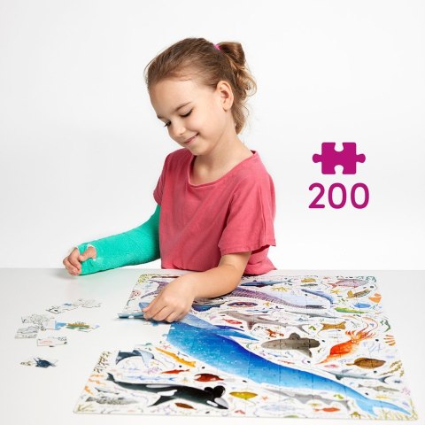 Puzzle Puzzlove Ryby i zwierzęta wodne 200 elementów Puzzle Puzzlove Ryby i zwierzęta wodne 200 elementów