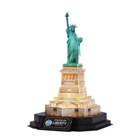 Puzzle 3D LED Statua Wolności (wersja nocna) Puzzle 3D LED Statua Wolności (wersja nocna)