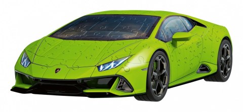 Puzzle 108 elementów 3D Pojazdy Lamborghini Huracan Evo Verde