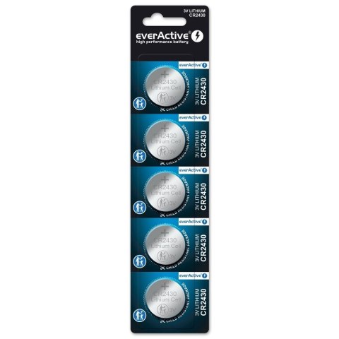 Baterie litowe mini CR2430 blister 5 szt. Baterie litowe mini CR2430 blister 5 szt.