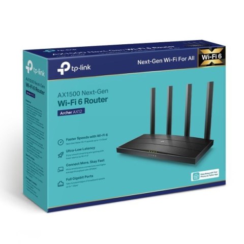 Router Archer AX12 AX1500 3LAN 1WAN Router Archer AX12 AX1500 3LAN 1WAN