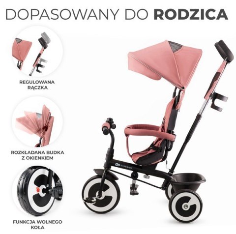 Rowerek trójkołowy ASTON ROSE PINK