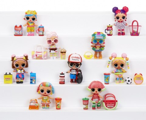 Lalka L.O.L. Loves Mini Sweets X HARIBO display 18 sztuk Lalka L.O.L. Loves Mini Sweets X HARIBO display 18 sztuk