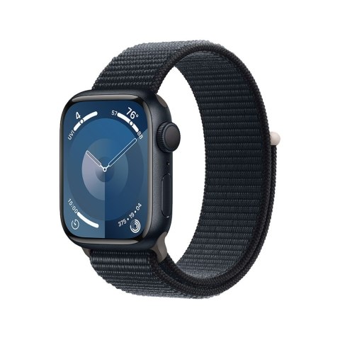 Watch Series 9 GPS, 45mm Koperta z aluminium w kolorze północy z opaską sportową w kolorze północy Watch Series 9 GPS, 45mm Koperta z aluminium w kolorze północy z opaską sportową w kolorze północy