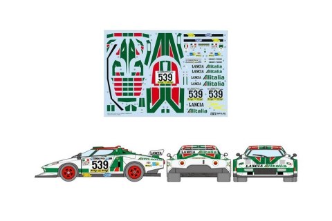 Model plastikowy Lancia Stratos Turbo 1/24 Model plastikowy Lancia Stratos Turbo 1/24