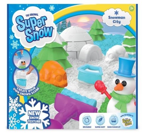 Piasek Kinetyczny Super Sand Fun Snowman Piasek Kinetyczny Super Sand Fun Snowman