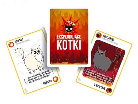 Gra Eksplodujące Kotki Dobro kontra Zło Gra Eksplodujące Kotki Dobro kontra Zło