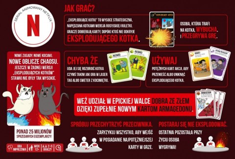 Gra Eksplodujące Kotki Dobro kontra Zło Gra Eksplodujące Kotki Dobro kontra Zło