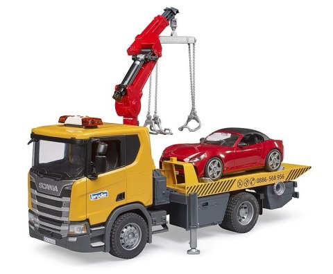 Pojazdy Scania Super 560R Laweta pomocy drogowej i Roadster Pojazdy Scania Super 560R Laweta pomocy drogowej i Roadster