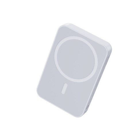 Powerbank indukcyjny 10000 mAh Fast Charging PD 20W MagSafe Biały Powerbank indukcyjny 10000 mAh Fast Charging PD 20W MagSafe Biały