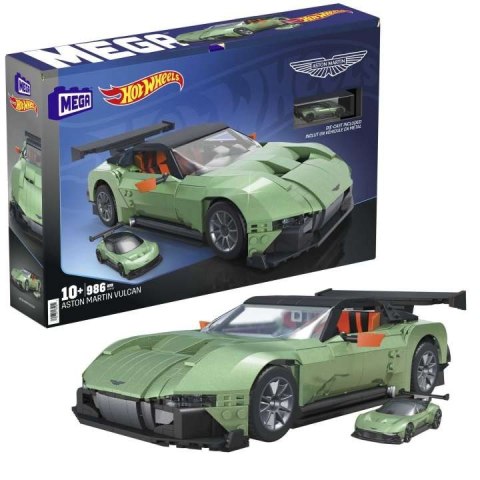Zestaw konstrukcyjny MEGA Hot Wheels Aston Martin Vulcan kolekcjonerski Zestaw konstrukcyjny MEGA Hot Wheels Aston Martin Vulcan kolekcjonerski