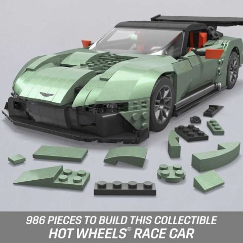 Zestaw konstrukcyjny MEGA Hot Wheels Aston Martin Vulcan kolekcjonerski Zestaw konstrukcyjny MEGA Hot Wheels Aston Martin Vulcan kolekcjonerski