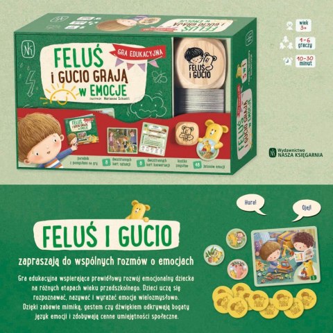 Gra Feluś i Gucio grają w emocje Gra Feluś i Gucio grają w emocje
