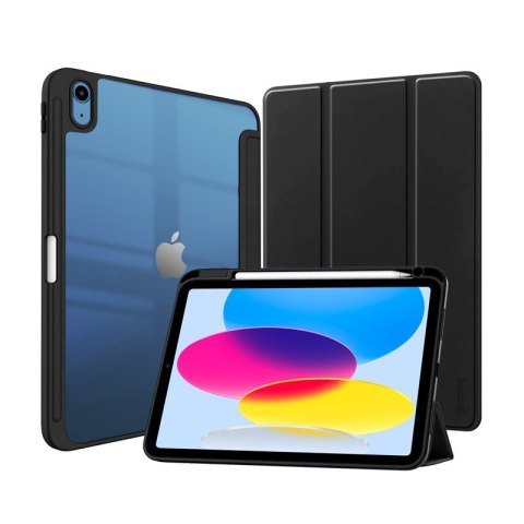 PrimeFolio Etui iPad 11 (2025) / iPad 10.9 (2022) z podstawką i schowkiem na Apple Pencil