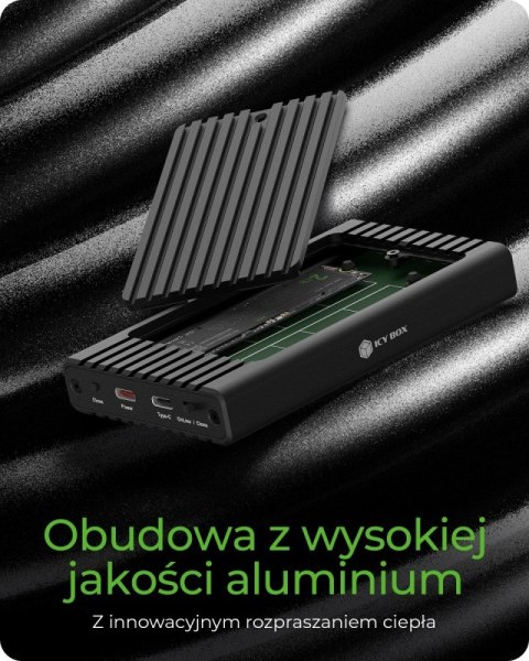 Stacja ICY BOX IB-2817MCL-C31 z funkcją klonowania dla 2x NVMe SSD