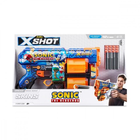 Wyrzutnia Skins Dread Sonic 12 strzałek Maga Wyrzutnia Skins Dread Sonic 12 strzałek Maga