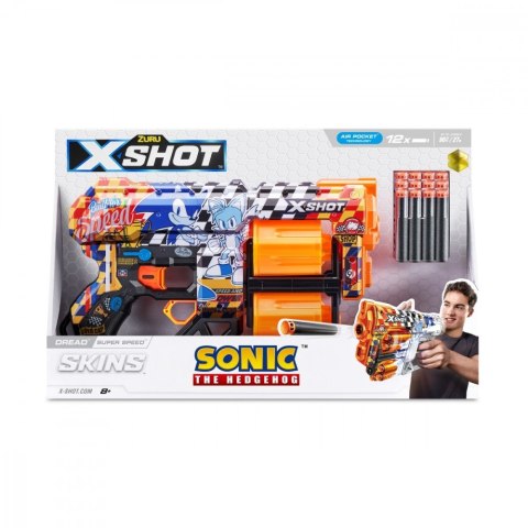 Wyrzutnia Skins Dread Sonic 12 strzałek Super Speed Wyrzutnia Skins Dread Sonic 12 strzałek Super Speed