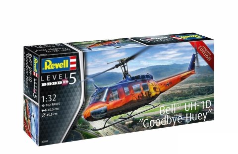 Model plastikowy samolot Bell UH-1D Goodbye Huey 1/32 Model plastikowy samolot Bell UH-1D Goodbye Huey 1/32