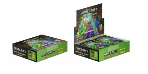 Saszetki z kartami Minecraft display 36 sztuk Saszetki z kartami Minecraft display 36 sztuk