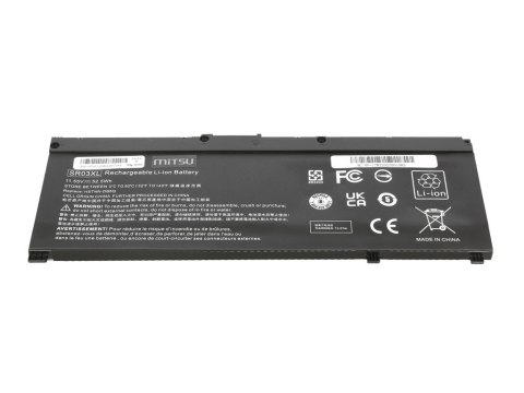 Bateria HP GAMING 15 17 OMEN 15-DC SR03XL Bateria HP GAMING 15 17 OMEN 15-DC SR03XL