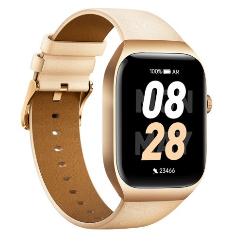 Smartwatch T2 1.75 cala 300 mAh złoty Smartwatch T2 1.75 cala 300 mAh złoty