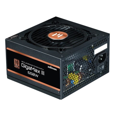 Zasilacz GigaMax III 650W 80+ Bronze ATX 3.0 Zasilacz GigaMax III 650W 80+ Bronze ATX 3.0