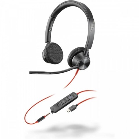 Słuchawki Blackwire 3325 ST MS Cert. USB-C 3.5mm plug USB-C/A 8X222AA Słuchawki Blackwire 3325 ST MS Cert. USB-C 3.5mm plug USB-C/A 8X222AA